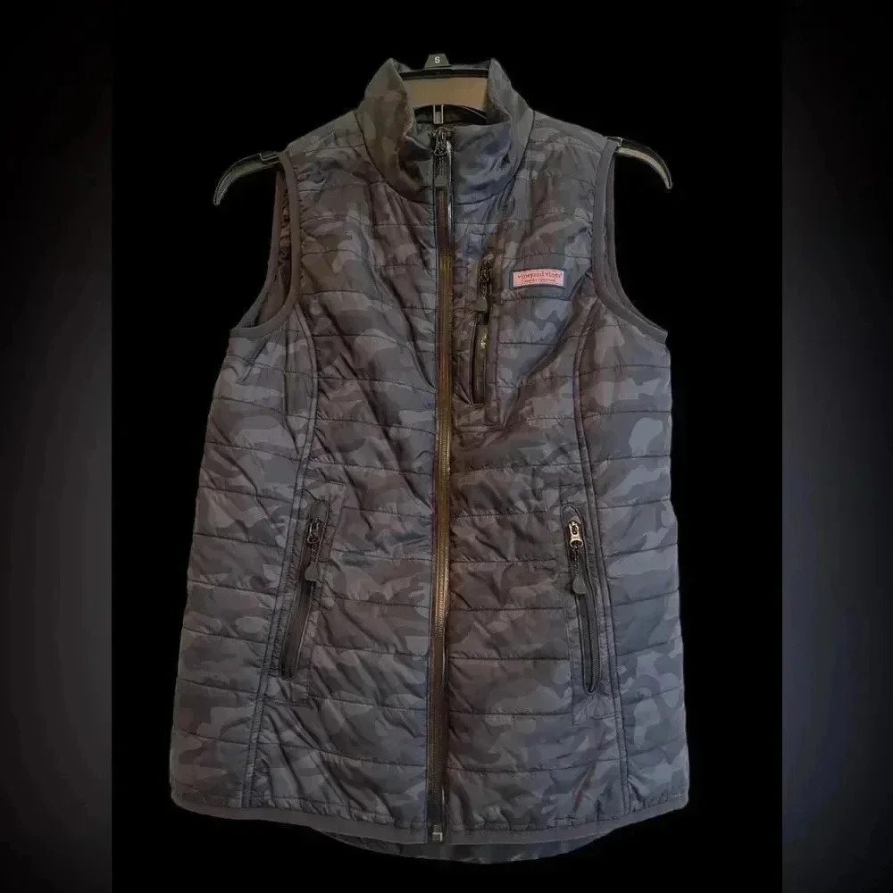 Vineyard Vines Blue Camo Vest